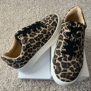 Cheetah Print Sneakers